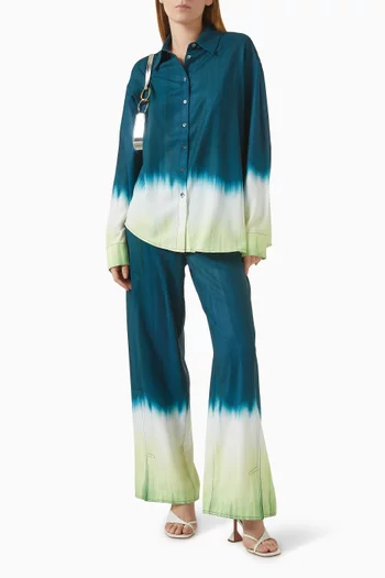 قميص فيلت بألوان متدرجة