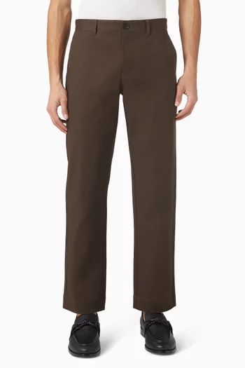 Harry Straight-leg Chino Pants in Cotton-blend