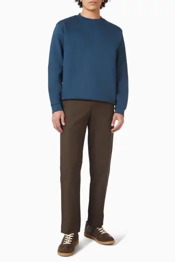 Crewneck Sweatshirt in Cotton-fleece