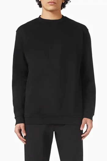 Crewneck Sweatshirt in Cotton-fleece