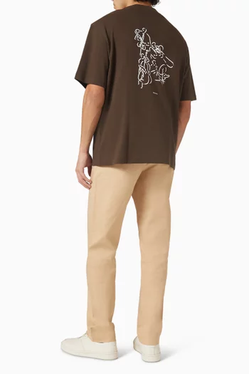 Graphic-print T-shirt in Organic-cotton