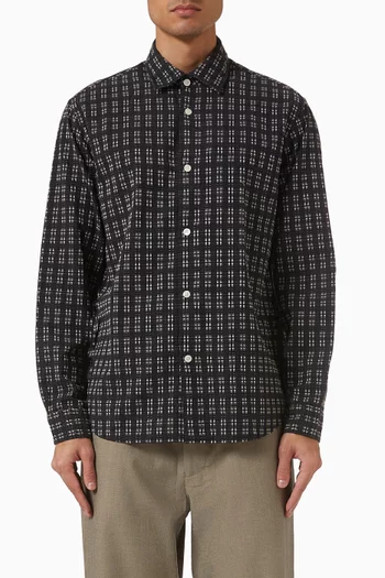 Dobby Check Shirt