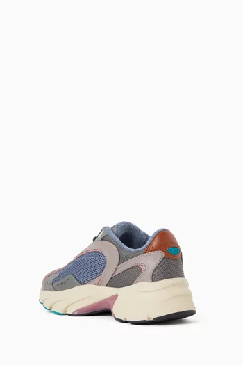 سنيكرز سبيد رانر قماش شبكي وجلد