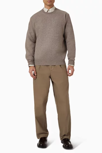 Pullover Sweater in Merino Wool