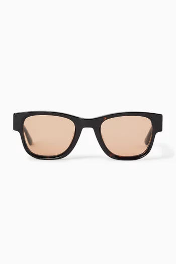 نظارة شمسية تيدو بإطار أسيتات حيوي وايتينغ فور ذا صن × لا في لا بوت