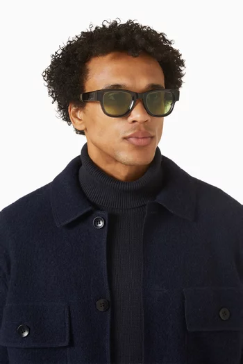 نظارة شمسية تيدو بإطار أسيتات حيوي وايتينغ فور ذا صن × بيور في