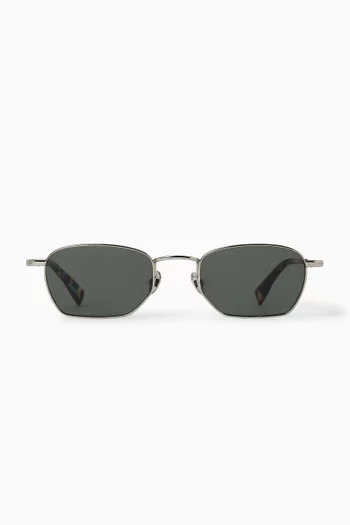 Paula E27 Sunglasses in Steel