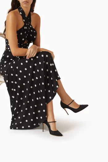 Lorenzo 105 Pumps in Tulle & Satin