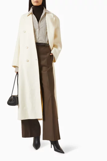 سترة إيف بياقة عالية رفيعة