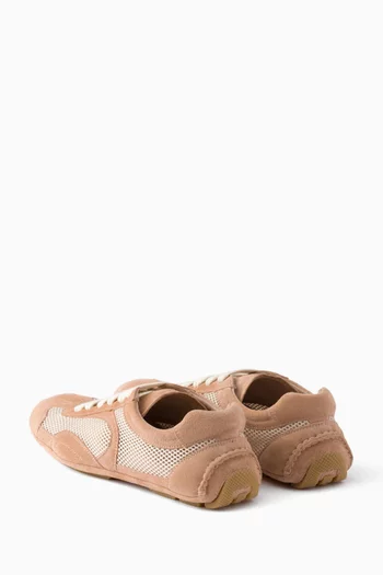 Montecarlo Sneakers in Suede & Mesh