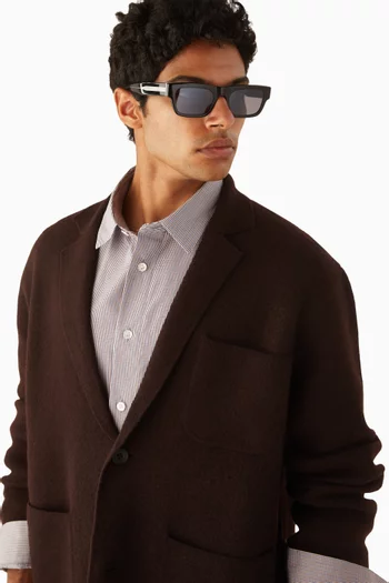 نظارة شمسية ديلان بإطار مربع أسيتات