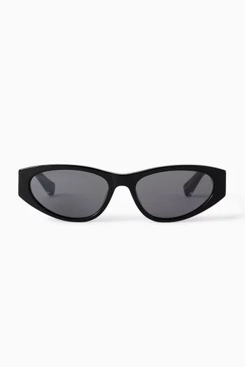 Blade Irregular Sunglasses