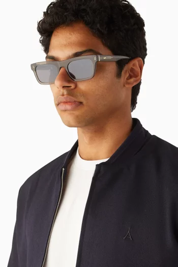 نظارة شمسية ديلان بإطار مربع أسيتات