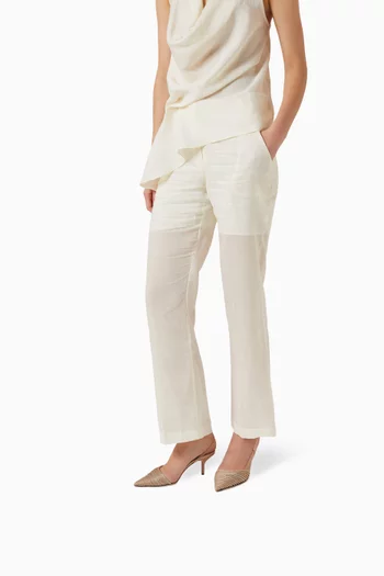 حذاء كلاسيك بسير خلفي ستان