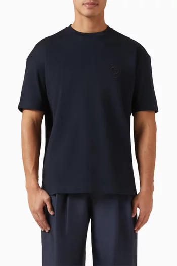 GA Logo T-shirt in Cotton