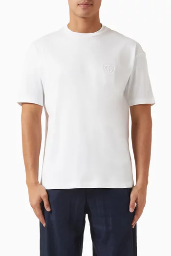 GA Logo T-shirt in Cotton