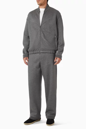 Blouson Jacket in Modal & Cashmere