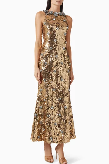 Noelle Sequinned Gown