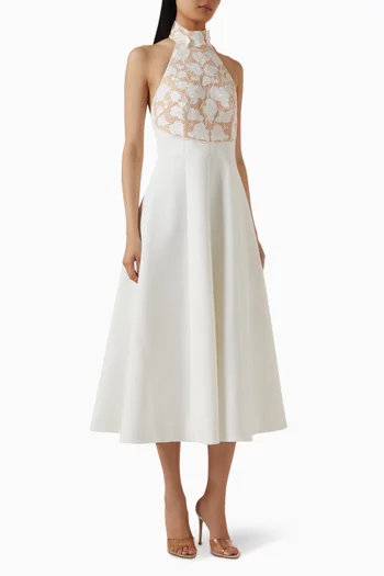 Parrish Lace Midi Dress