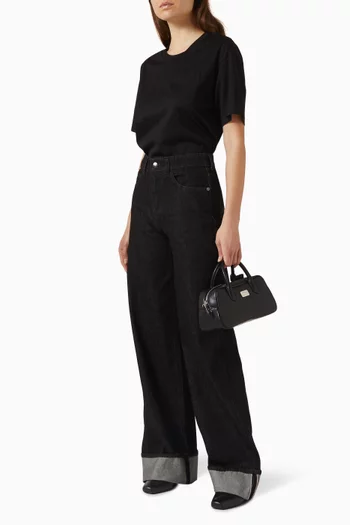 Patch-pocket T-shirt in Cotton