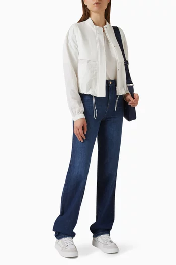 Patch-pocket T-shirt in Cotton