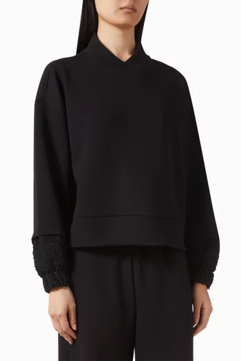 سويت شيرت لونار نيو يير جيرسيه مزدوج