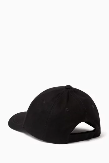 كاب بيسبول بحلية بشعار الماركة قطن