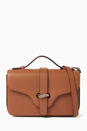 Constanza Top Handle Bag in Leather
