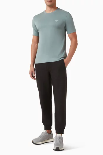 تي شيرت بشعار الماركة قطن