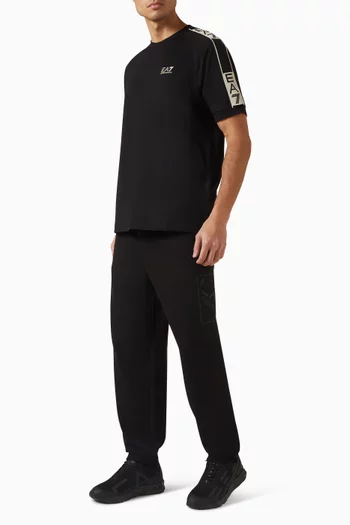 Logo Tape T-shirt in Cotton