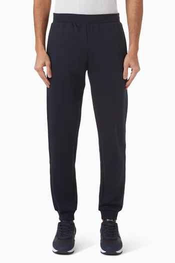 بنطال رياضي بشعار الماركة مزيج قطن