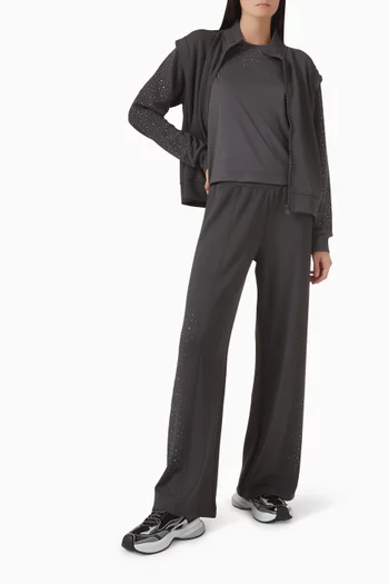 Rhinestone Embellished T-shirt