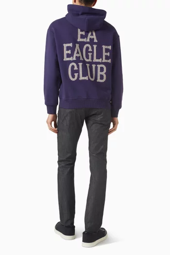 Eagle Club ASV Embroidery Hoodie in Cotton