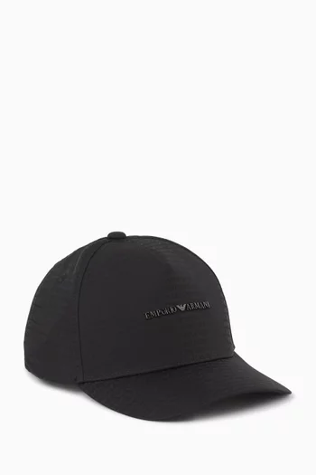 Jacquard Logo Baseball Cap