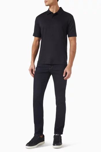 تي شيرت بولو بشعار الماركة صوف