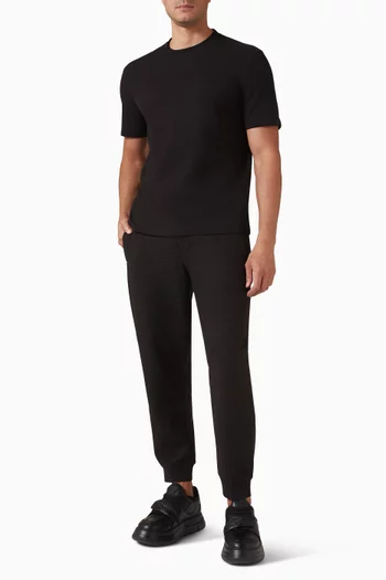 Logo Sweatpants in Double Jersey