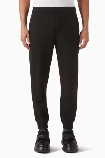 Logo Sweatpants in Double Jersey