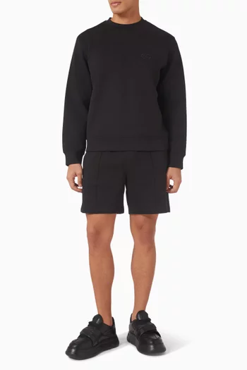 Logo Sweatshirt in Double Jersey