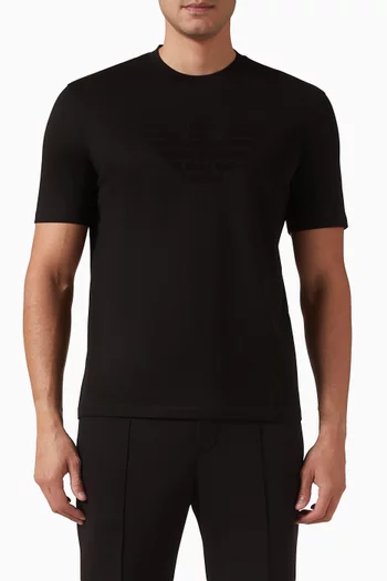 تي شيرت جاكار قطن