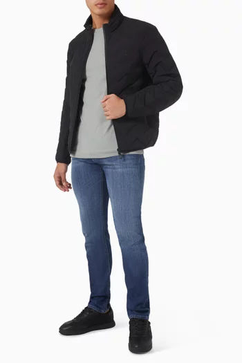 Logo Crest T-shirt in Cotton