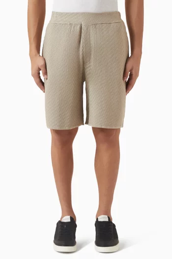 شورت محاك بقماش منسوج