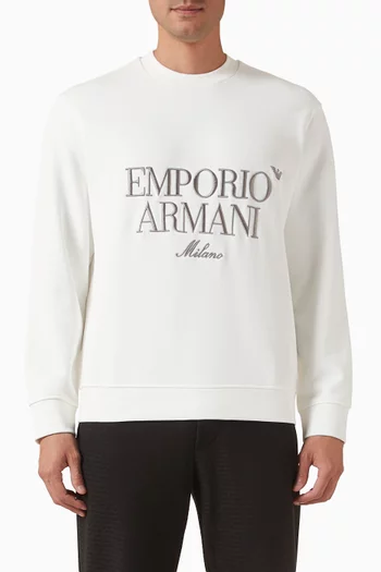 Logo Sweatshirt in French Terry