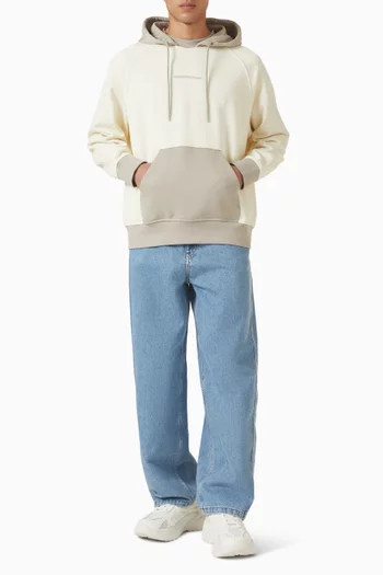 Logo Hoodie in Cotton French Terry