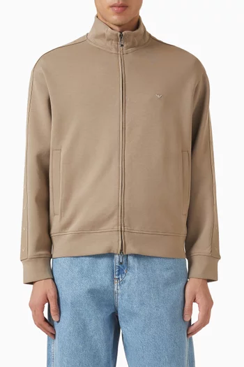 سويت شيرت بياقة عالية