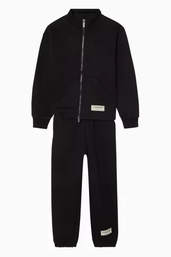 Zip Jacket in Cotton-fleece