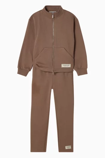 جاكيت بسحّاب صوف قطني