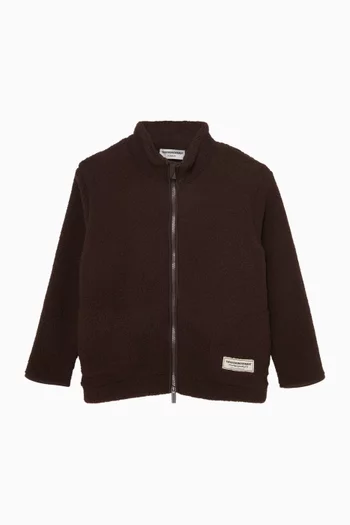 Zip Teddy Fleece Jacket