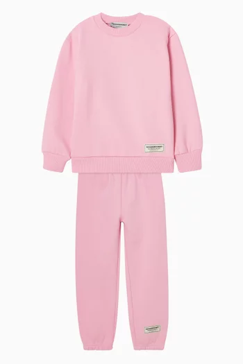 Relaxed Cuffed Sweatpants in Cotton