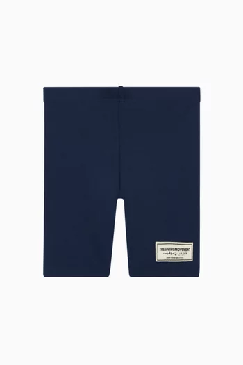 Biker Shorts in Recycled Softskin