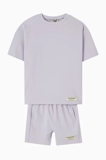 Relaxed Shorts in Recycled Softskin